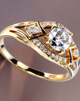 Regal Crown Ring