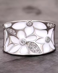 Daisy Wide Ring