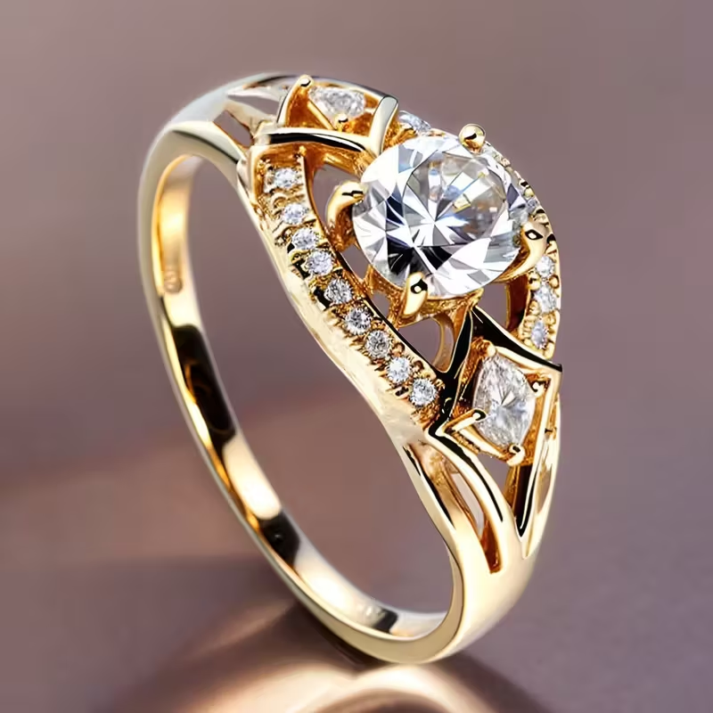 Regal Crown Ring