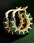 Regal Hoop Earrings
