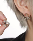Gilded Leaf Earrings