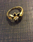 Golden Blossom Ring
