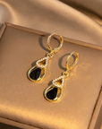 Gold Teardrop Earrings