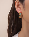 Bohemian Butterfly Charm Earrings