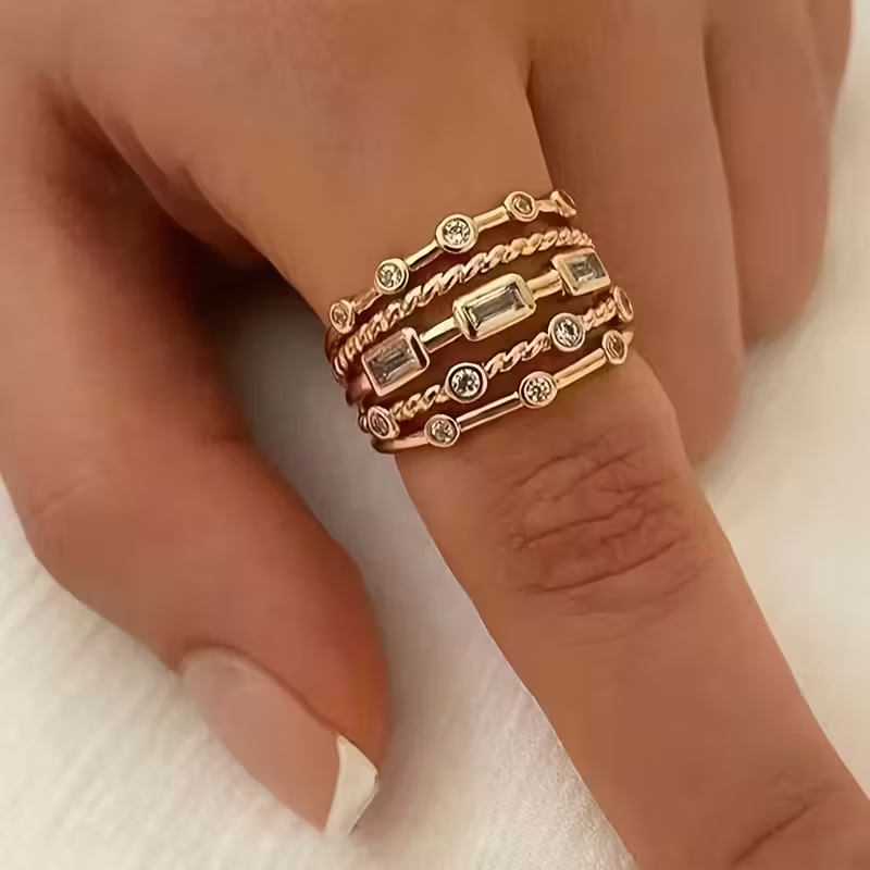 Layered Luxe Ring