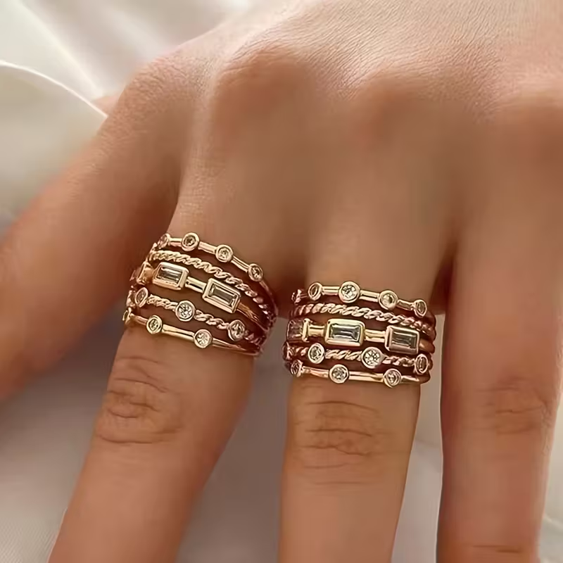 Layered Luxe Ring