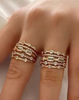Layered Luxe Ring