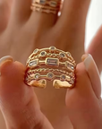 Layered Luxe Ring