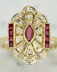 Crimson Royale Ring
