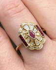 Crimson Royale Ring