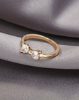 Crystal Bow Ring