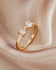 Crystal Bow Ring