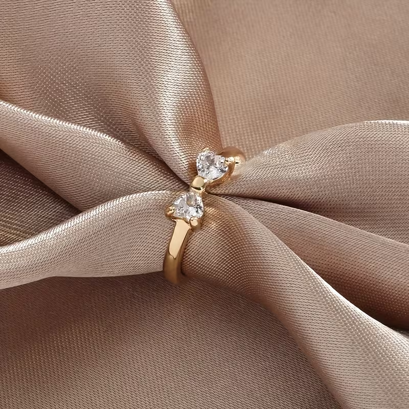 Crystal Bow Ring