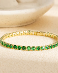 Evergreen Tennis Bracelet