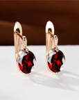 Oval Glow Earrings