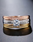 Trinity Luxe Diamond Ring