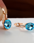 Oval Glow Earrings