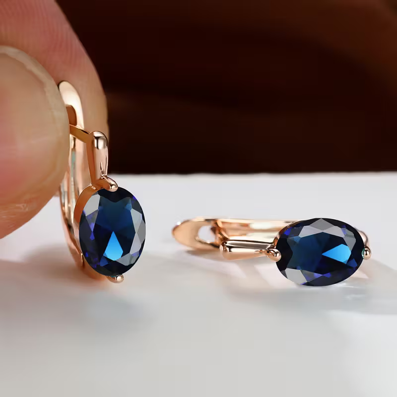 Oval Glow Earrings