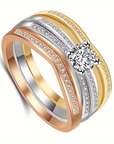 Trinity Luxe Diamond Ring