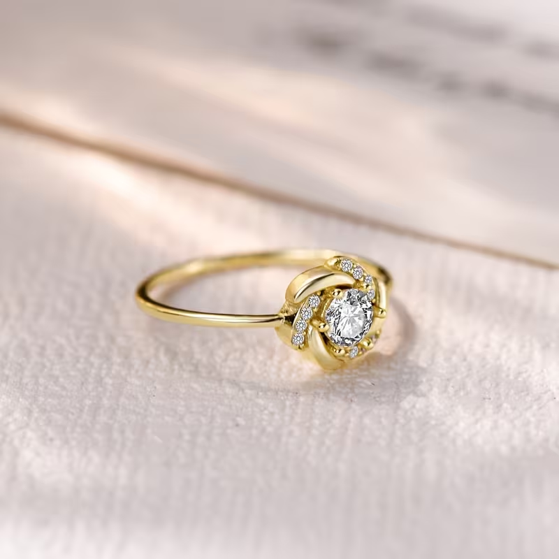 Golden Rose Ring