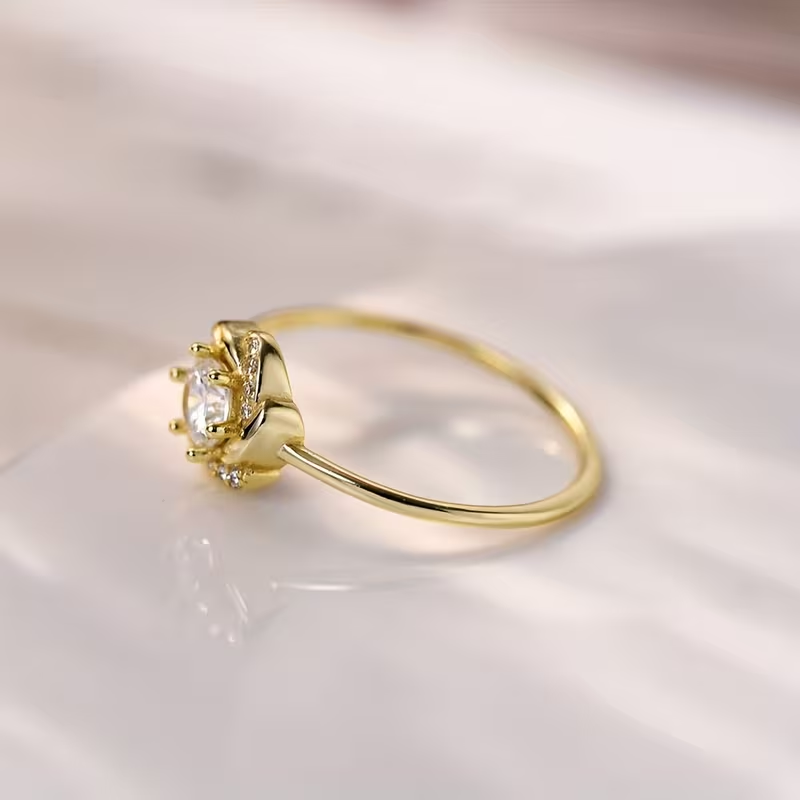 Golden Rose Ring