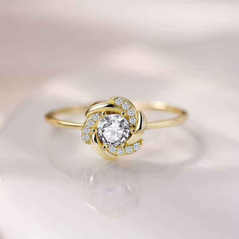 Golden Rose Ring