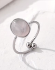 Malachite Oval Ring
