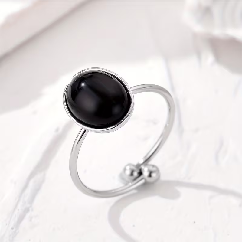 Malachite Oval Ring