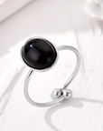 Malachite Oval Ring