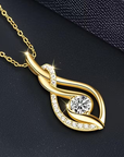Flowing Loop Necklace