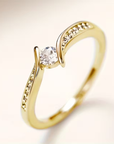 Swan Curve Ring