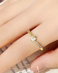Swan Curve Ring