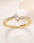 Swan Curve Ring