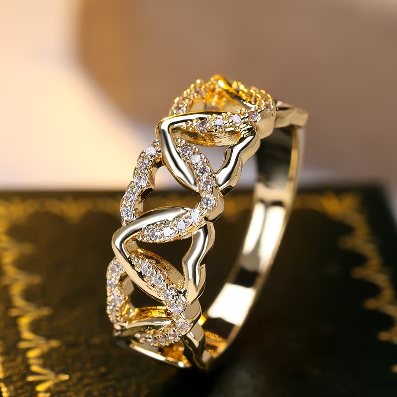 Twisted Elegance Ring