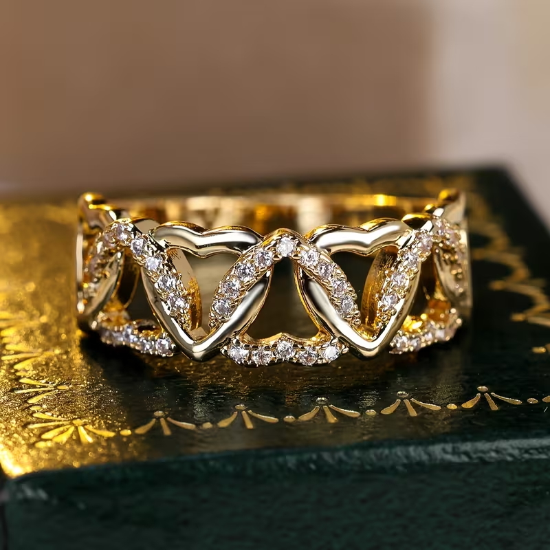 Twisted Elegance Ring