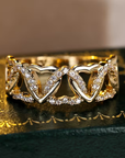 Twisted Elegance Ring
