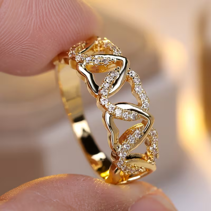 Twisted Elegance Ring