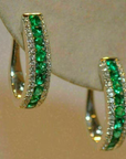 Emerald Glow Earrings