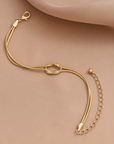 Twist Knot Chain Bracelet