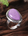 Vintage Resin Oval Ring