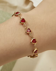 Hearts Bracelet