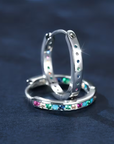 Rainbow Gem Earrings