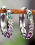 Sparkle Hoop Earrings