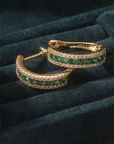 Emerald Glow Earrings
