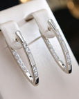 Elegant Zirconia Earrings in Gold