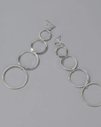 Vintage Dangling Hoop Earrings