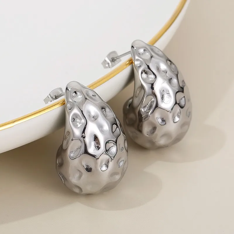 Vintage Golden &amp; Silver Drop Earrings