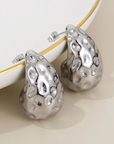 Vintage Golden & Silver Drop Earrings