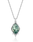 Moss Agate Nature Necklace