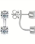 Sparkling Gold Stud Earrings